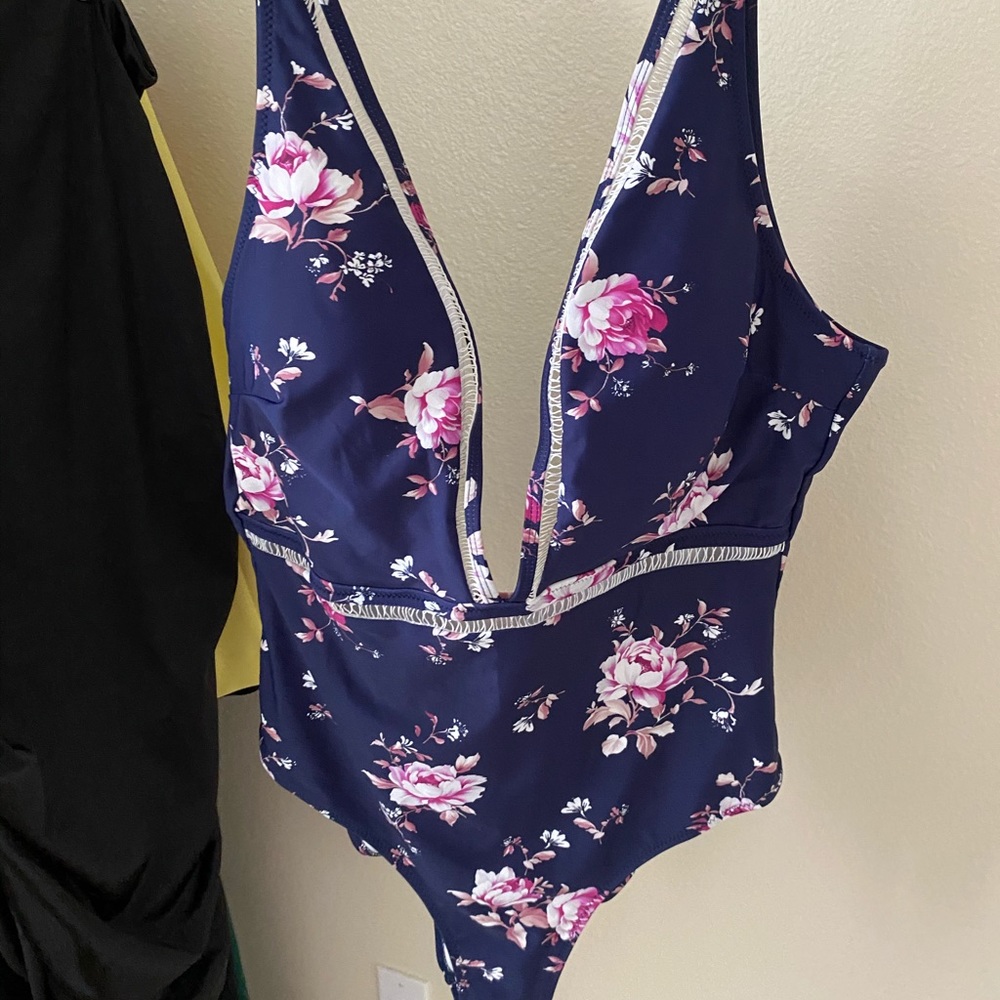 Deep V Swimsuit